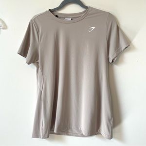 Beige GYMSHARK tank top